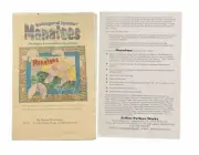 Endangered Species Manatees Critter Patterns Machine Appliqué Uncut Crafts NEW*