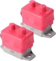 SOLUSTRE Circuit Breaker for Boat Ship Car 12/24v Auto Reset Fuse Stud Long Lasting Corrosion Resistant Material