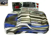 Hsp Rc Car 1/10 Rally Truck Body Shell Blue 17092