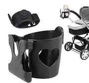 Adjustable Scooter Cup Holder and Stroller Phone Mount, Electric Scooter Bottle Holder, Wheelchair Container Attachment, and Walker Accessories for Pushchairs and Mobility Devices