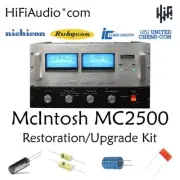 McIntosh MC2500 amplifier rebuild restoration recap upgrade kit filter capacitor