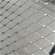 Razor Wire Barbed Wire 304 Stainless Steel Rope Net, Multifunctional Metal Stair Protection Net, Cuttable Balustrade Rope Fence for Zoo Garden Farm
