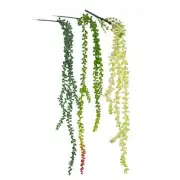 28 Inch Artificial String of Pearls Plant,Artificial Succulents 3 Multicolour