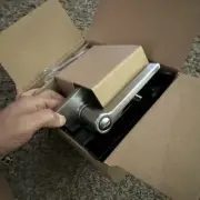Safe Lock Kwikset Indoor Door Handle With Lock Satin Nickel