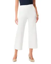 Nic+Zoe All Day Cropped Wide Leg Jeans in Paper White