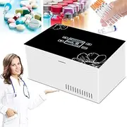 Portable Insulin Cooler Box,for Medication Mini Smart Electric Fridge Cooler Bag,Medication 0-18℃ Travel Medicine Cooler Cool Container Home Travel,Battery*2