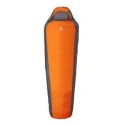 Domex Superlite X-Tall -3C Right Side Zipper Sleeping Bag Orange/Charcoal