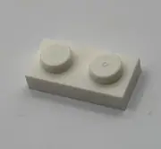 Lego 3023 White Plate 1 x 2 Element 302301