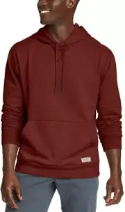 Eddie Bauer Men’s Everyday Pullover Hoodie, RED, S