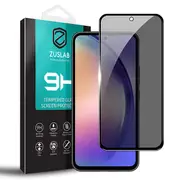 ZUSLAB Galaxy A54 5G Privacy Screen Protector Tempered Glass Case Film Friendly 9H Hardness Anti Spy for Samsung (2023)