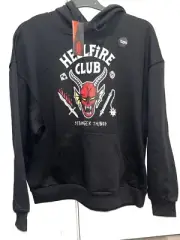Stranger Things - The Hellfire Club Hoodie Sweater Jumper Pullover Medium (M)