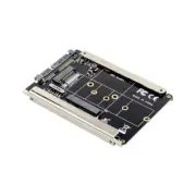 2 in 1 NGFF M.2 B+M Key Mini PCI-E or mSATA SSD to SATA III Adapter Card