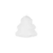 Le Creuset Noel Spoon Rest White 14cm