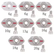 8X Golf Weight Screw For Ping G410 SFT LST Wood, G410 Plus LS FW Hybrid 8g 20g