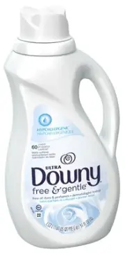 Liquid Fabric Softener, Free & Sensitive, 51-oz. 39686