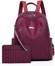 [VGGV] Women's Backpack, Casual Bag, Ladies Travel Bag | Fashion, Casual, Multi-Function 32 * 29 * 14 cm,B