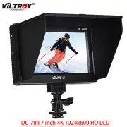 VILTROX DC-70II 4K 7" LCD Camera Video Monitor for Canon Nikon Sony DSLR Cameras
