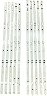 LVNVNZBZDA 10 PCS LED Backlight Strip Fit for Sony KD-60X695e KD-60X6700E KD-60X690E 17Y 60UHD A B 5led SVG600A36-A B S600DUC-1 KCL60