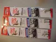 18 SNELLED LIGHT WIRE EAGLE CLAW Fishing Hooks Size 2 HOOKS 127 aberdeen leader