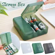 Cable Organizer Box Multi-compartment Portable Data Cable Storage Box