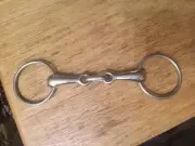 Loose ring Snaffle Bit 5 in mouth center link