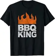 [keoStore] BBQ King Barbecue Grill Smoke Backyard Patio Cooking ds005 T-Shirt
