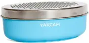 Yakcam Cheese Grater Vegetable Shredder Storage Container, Citrus Zester, Course