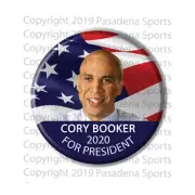 2020 CORY BOOKER FOR PRESIDENT 2.25" CAMPAIGN BUTTON cbfg made in AZ USA