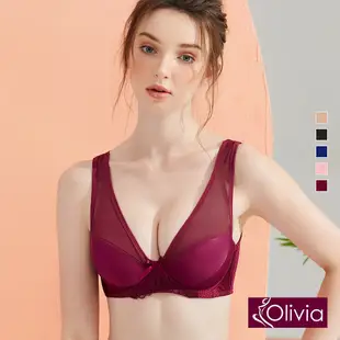 【Olivia】無鋼圈無痕緞面舒適托提內衣2件組(顏色隨機) 34/75A 隨機出貨