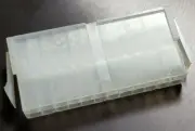 24 pin white Male ATX connector for PSU/motherboard cables