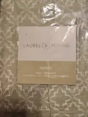 Laurel And MayFair Nature Sage King Bedskirt