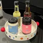 Creative Spice Storage Container Pantry Cabinet Turntable Tableware