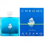 Chrome Under the Pole Edt Spray (alcohol Free) by Azzaro for Men - 100 Ml