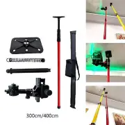 Lasers Level Telescoping Support Tension Rod Lightweight Hardware Convenient