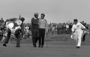 Golf 1969 Ryder Cup Great Britain's Tony Jacklin & Jack Nicklaus Old Photo