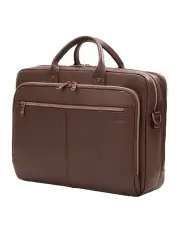 [Samsonite] Classic Leather Toploader in Brown