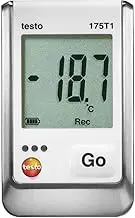 1-Channel Temperature Data Logger Set with Internal Sensor - The testo 175 T1 is The Compact Data Logger for The Long-Term Monitoring of refrigerated and deep-Freeze Rooms.