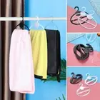 Organizer Oval Shape Scarf Hanger Display Shelf Tie Clothes Rack Storage Holder