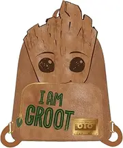 [CERDÁ LIFE'S LITTLE MOMENTS] Cerdà Marvel Guardians of the Galaxy Backpack - Faux Leather - Groot Motif - Brown
