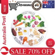 Viynran Portion Control Plate for Balanced Eating - Healthy Nutrition Plate AU