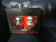 Star Wars Die-Cast Helmets Captain Phasma and Storm Trooper NEW