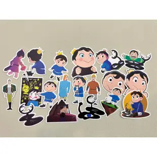 🤙🏻🇹🇼現貨🤙🏻 50張 國王排名 卡通頻道 動畫 卡通 獎勵貼紙  塗鴉貼紙 PVC 防水 行李箱 安全帽 筆電 滑板