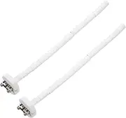 uxcell 2Pcs 12" K Type Ceramic Kiln Furnace Probe Thermocouple Sensor for Muffle Furnace Oven, High Temperature 0 to 1100°C 3x300mm