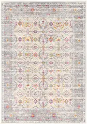 Sassily Prim Cream Runner Rug