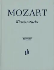 Mozart Piano Pieces Solo Classical Sheet Music Henle Urtext Hardcover Book