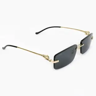 Cartier CT0430S 卡地亞品牌太陽眼鏡｜潮流復古方形款無框護眼防紫外線墨鏡 男生女生品牌眼鏡框【幸子眼鏡】