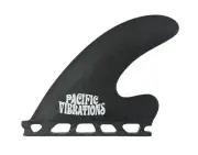 Pacific Vibrations Surfboard Fins 3.75" J Drive Trailer fin fit Futures