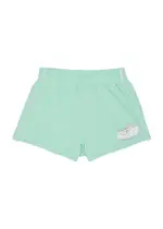 Mini Rodini Kids Mr Jogging Printed Cotton Shorts - Green - 140/146 (10 Years) 140/146 (10 years)