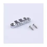 Bass 3 String Chrome Retainer for Bass Guitar Straight Mount Style 3 String Tree