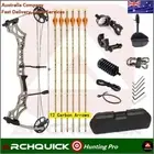 Junxing MAX 7 Compound Bow M129 RH Arrows Kit 30-70lbs 320FPS Hunting Target